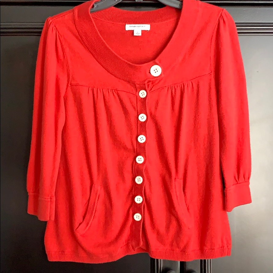 Button Down Sweater